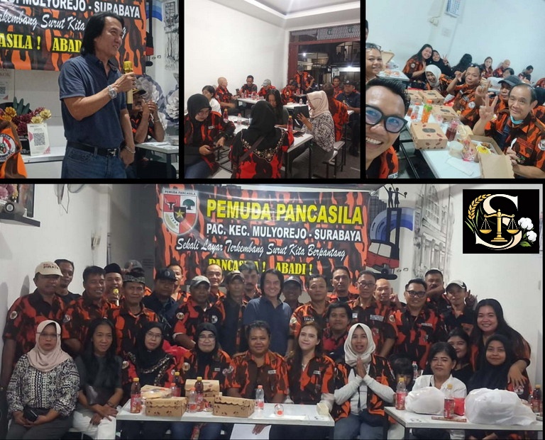 PAC Pemuda Pancasila Mulyorejo Gelar Halalbihalal, Perkuat Silaturahmi dan Soliditas Kader