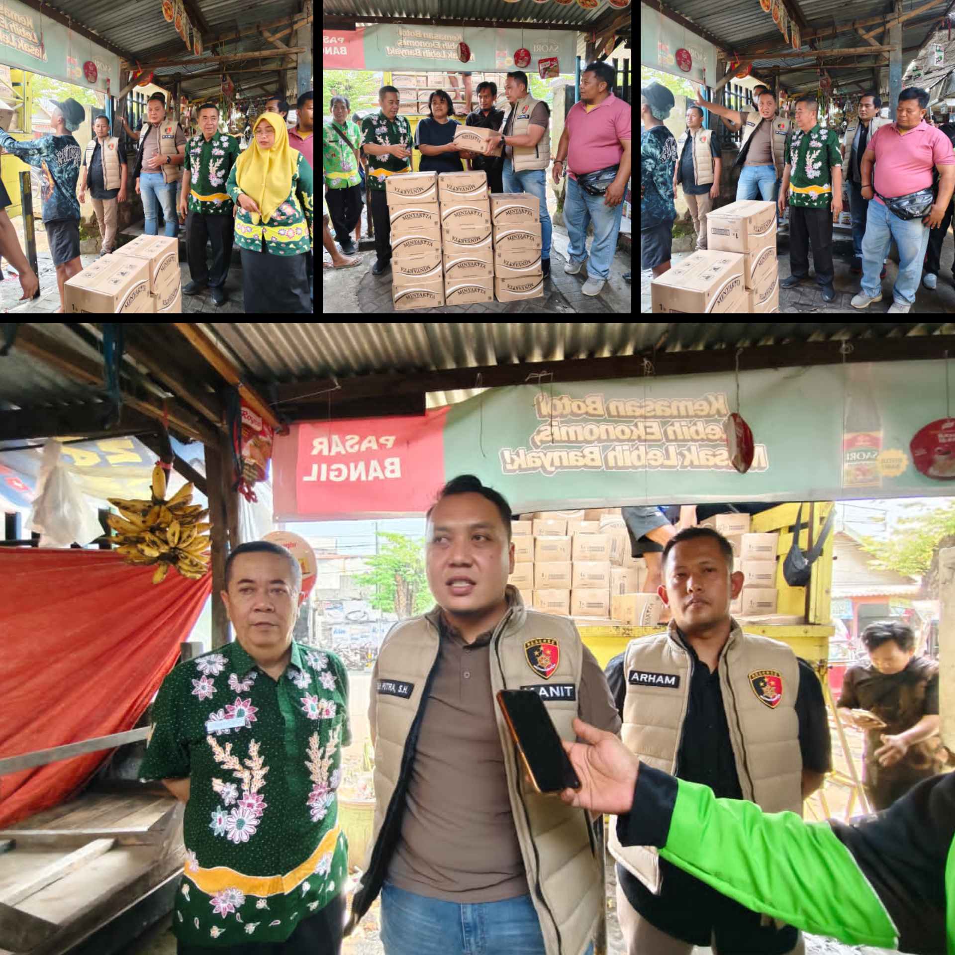 Satgas Pangan Polres Pasuruan Gelontorkan 9,6 Ton Minyakita untuk Stabilikan Harga