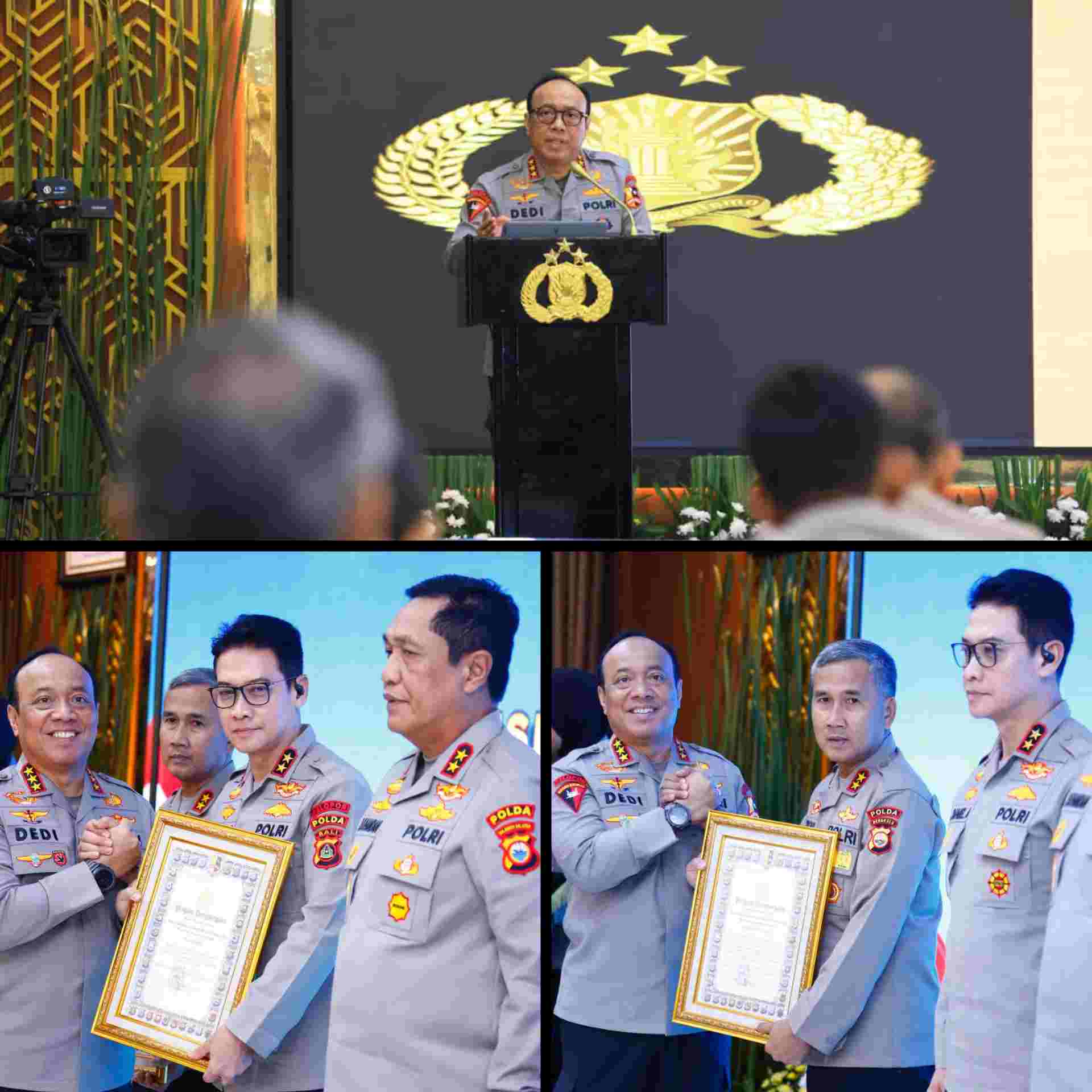 Polri Beri Penghargaan Ikpa Terbaik Pada Rakernis Empat Fungsi Pusat Polri 2026