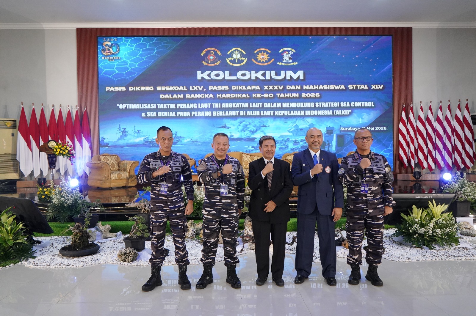 Rektor UHT Jadi Penanggap Strategis dalam Kolokium Seskoal Bahas Sea Control dan Sea Denial