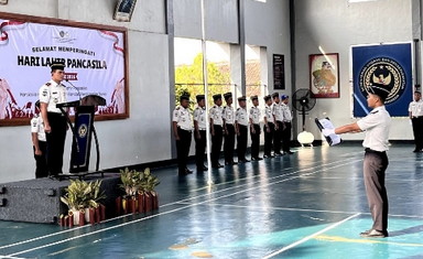 Lapas Batang Khidmat Peringati Hari Lahir Pancasila 2026, Teguhkan Nilai Pancasila dalam Tugas Pemasyarakatan
